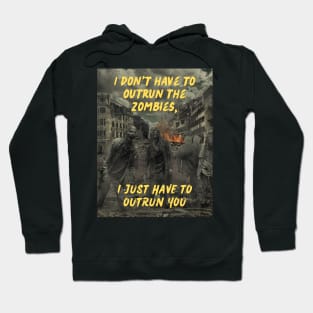 Outrun the Zombies Hoodie